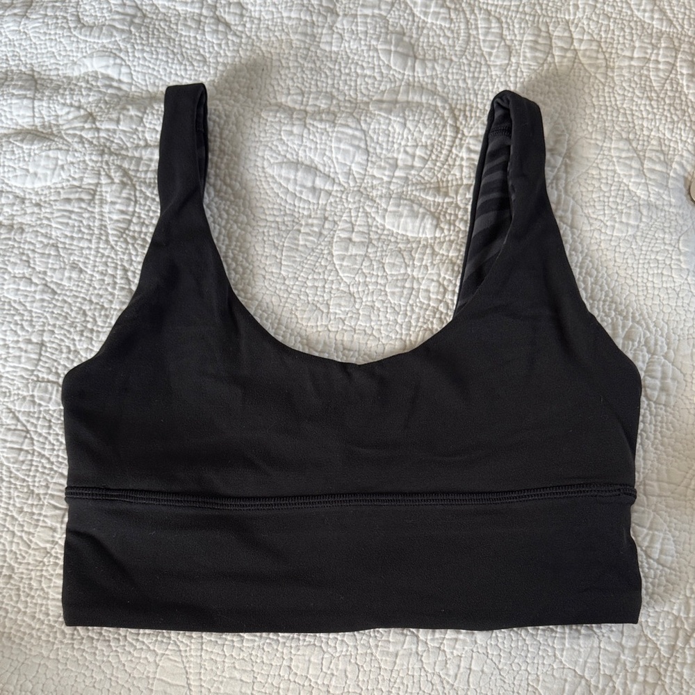 Lululemon Align Reversible Bra BLK/ Le Tigre Camo Deep Coal Multi 4